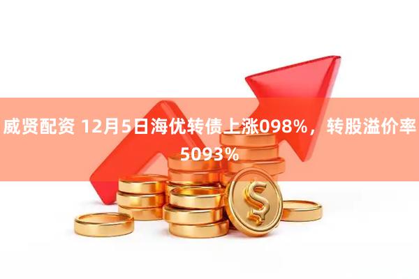 威贤配资 12月5日海优转债上涨098%，转股溢价率5093%